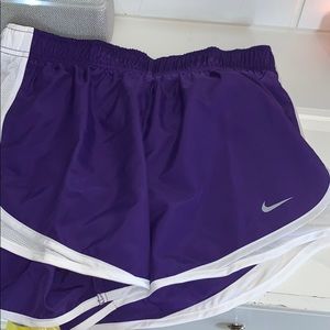 Never worn purple nike shorts